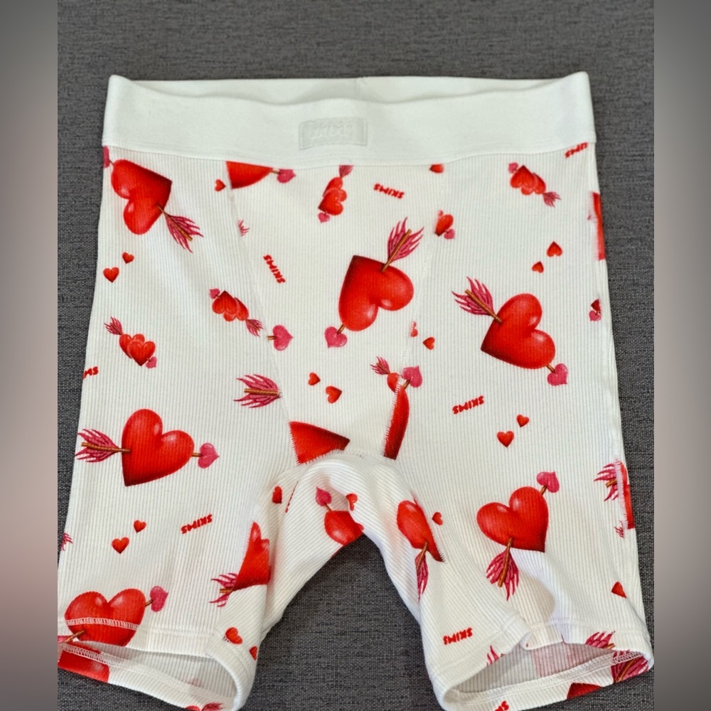 SKIMS Limited Edition Cotton Rib Boxer Shorts Loungewear